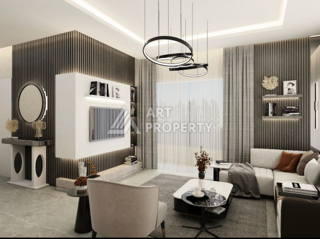 Квартиры планировки 1+1, 60м2 в районе Каргыджак - Ракурс 18