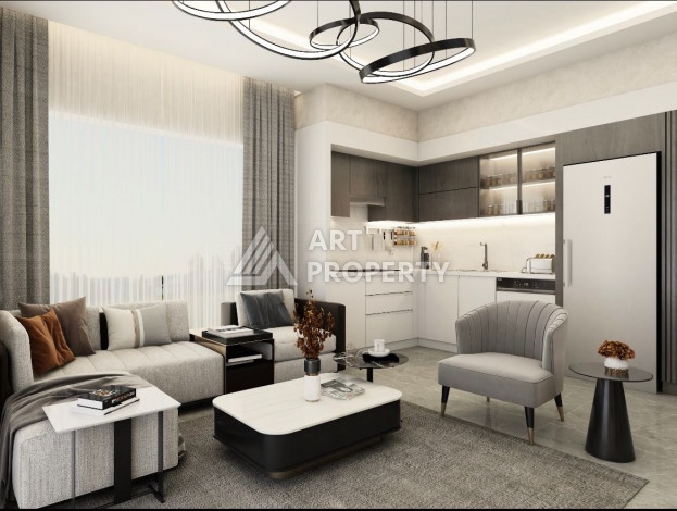 Квартиры планировки 1+1, 60м2 в районе Каргыджак - Ракурс 20