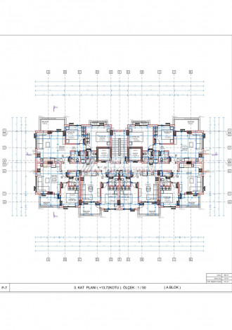 Квартиры планировки 1+1, 60м2 в районе Каргыджак - Ракурс 26