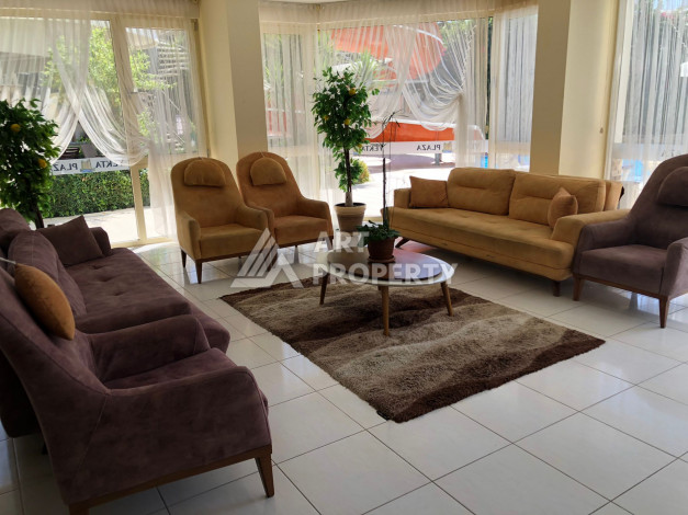 Меблированные апартаменты планировки 1+1, 75м2 в районе Махмутлар - Ракурс 7