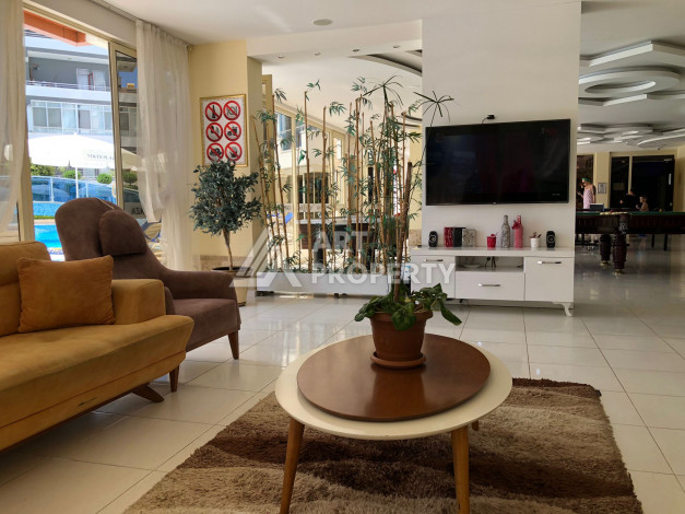 Меблированные апартаменты планировки 1+1, 75м2 в районе Махмутлар - Ракурс 8