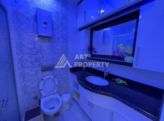 Меблированные апартаменты планировки 1+1, 75м2 в районе Махмутлар - Ракурс 25