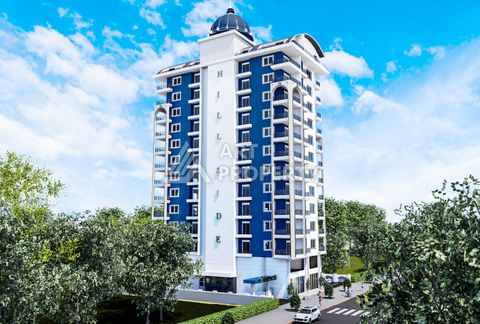 Новый проект с апартаментами 1+1 и 2+1 в районе Махмутлар - Ракурс 1