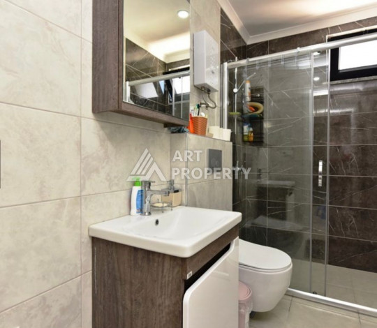 Апартаменты  2+1 с мебелью,  100 м2, центр Алании - Ракурс 5