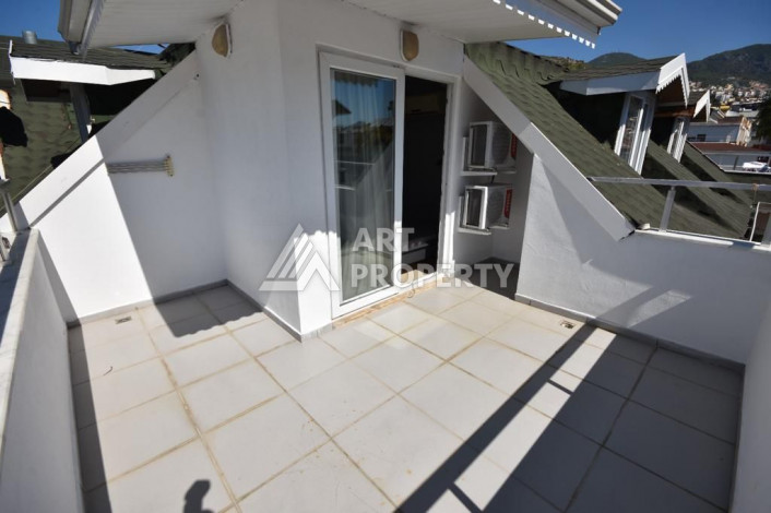 Меблированные двухуровневые апартаменты 2+1 с современным дизайном в Алании, 120м2 - Ракурс 22