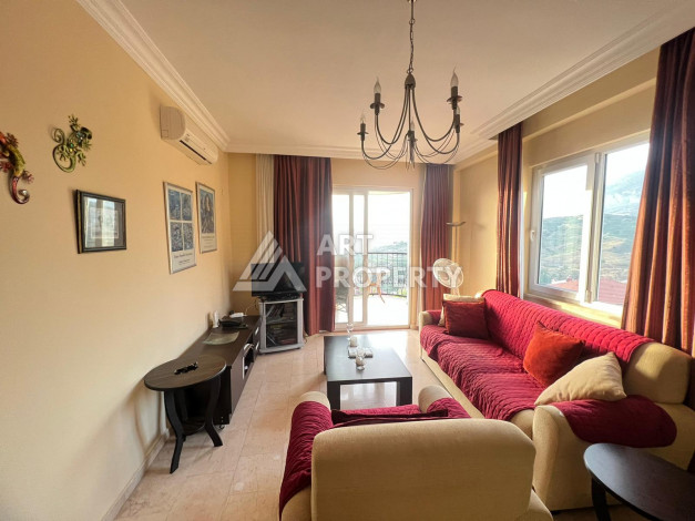 Трёхэтажная вилла-дуплекс в районе Каргыджак с мебелью, 115м2, планировка 2+1 - Ракурс 4