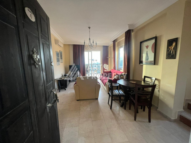 Трёхэтажная вилла-дуплекс в районе Каргыджак с мебелью, 115м2, планировка 2+1 - Ракурс 5