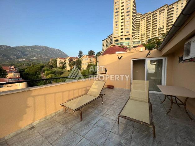 Трёхэтажная вилла-дуплекс в районе Каргыджак с мебелью, 115м2, планировка 2+1 - Ракурс 11