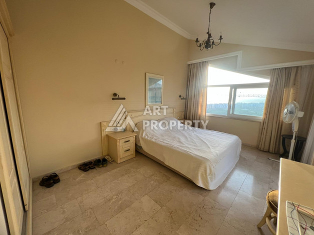 Трёхэтажная вилла-дуплекс в районе Каргыджак с мебелью, 115м2, планировка 2+1 - Ракурс 13