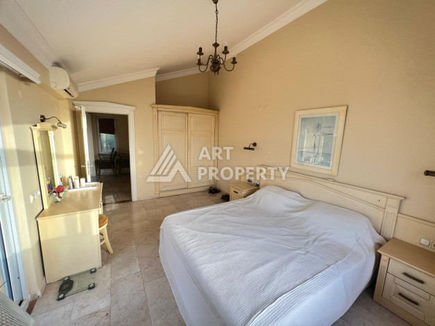 Трёхэтажная вилла-дуплекс в районе Каргыджак с мебелью, 115м2, планировка 2+1 - Ракурс 14