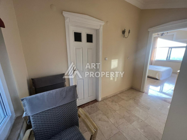 Трёхэтажная вилла-дуплекс в районе Каргыджак с мебелью, 115м2, планировка 2+1 - Ракурс 17