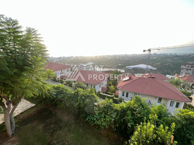 Трёхэтажная вилла-дуплекс в районе Каргыджак с мебелью, 115м2, планировка 2+1 - Ракурс 19