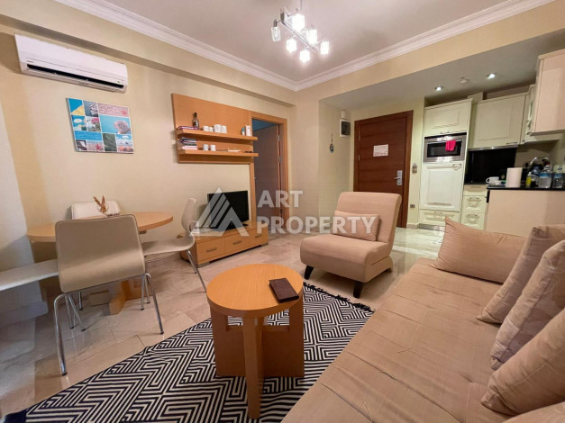 Апартаменты в престижном жилом комплексе в районе Каргыджак, планировка 2+1, 115м2 - Ракурс 12