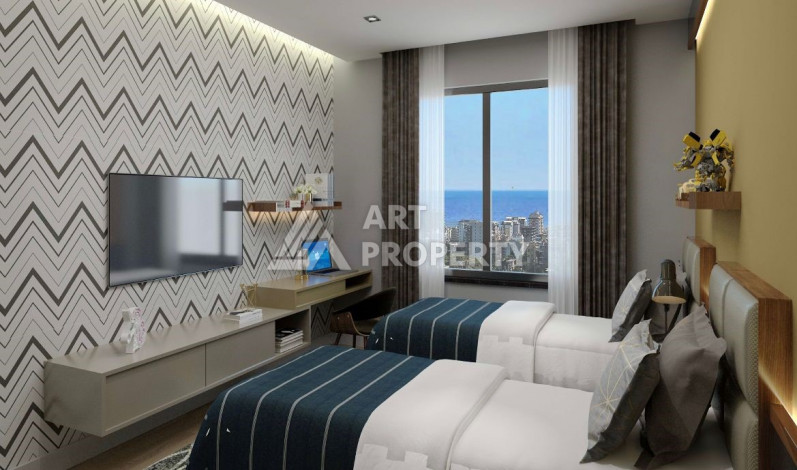 Апартаменты планировки 2+1 в районе Махмутлар, 140м2 - Ракурс 8