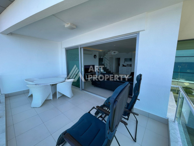 Дуплекс на берегу моря в районе Кестель, 220м2, планировка 2+1 - Ракурс 12