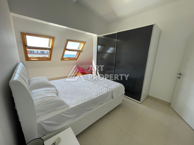 Дуплекс на берегу моря в районе Кестель, 220м2, планировка 2+1 - Ракурс 17