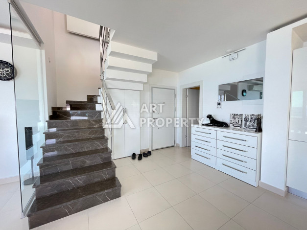 Дуплекс на берегу моря в районе Кестель, 220м2, планировка 2+1 - Ракурс 27