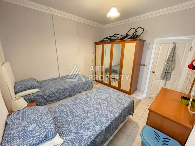 Меблированные апартаменты 2+1 в районе Махмутлар, 110м2 - Ракурс 12