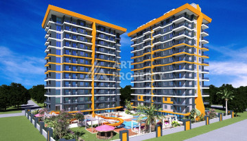 Апартаменты в новом жилом комплексе планировки 2+1 в районе Махмутлар, 100м2 - Ракурс 1