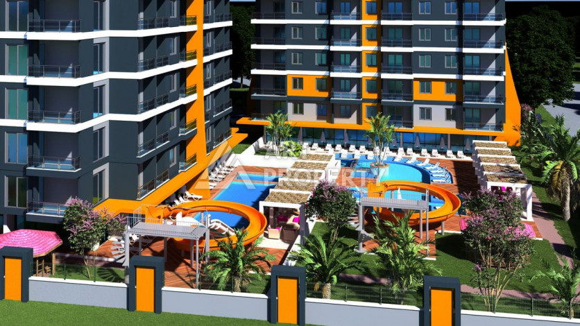 Апартаменты в новом жилом комплексе планировки 2+1 в районе Махмутлар, 100м2 - Ракурс 13