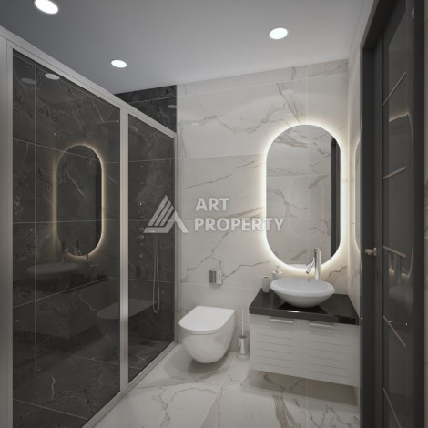 Апартаменты в новом жилом комплексе планировки 2+1 в районе Махмутлар, 100м2 - Ракурс 19