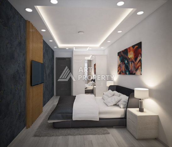 Апартаменты в новом жилом комплексе планировки 2+1 в районе Махмутлар, 100м2 - Ракурс 20