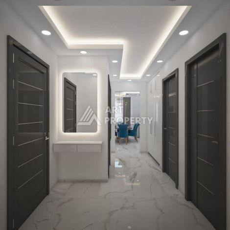 Апартаменты в новом жилом комплексе планировки 2+1 в районе Махмутлар, 100м2 - Ракурс 22