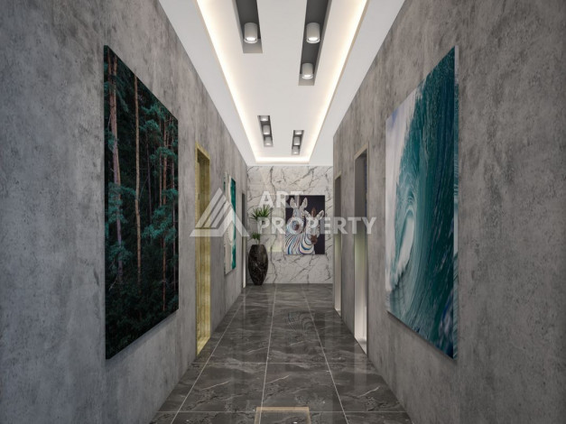 Апартаменты в новом жилом комплексе планировки 2+1 в районе Махмутлар, 100м2 - Ракурс 29