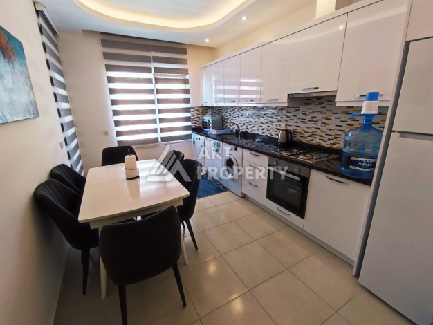 Меблированные апартаменты 2+1 в районе Махмутлар, 125м2 - Ракурс 16