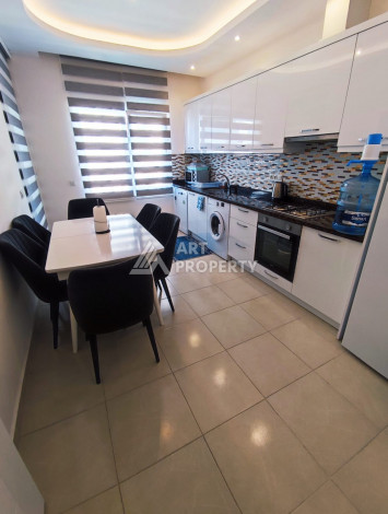 Меблированные апартаменты 2+1 в районе Махмутлар, 125м2 - Ракурс 18