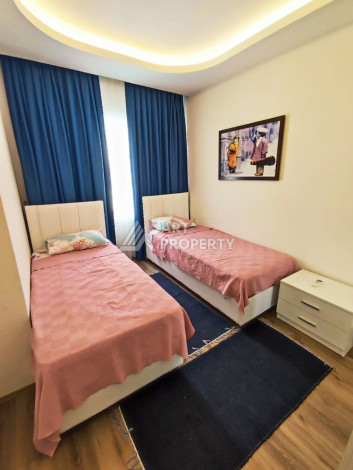 Меблированные апартаменты 2+1 в районе Махмутлар, 125м2 - Ракурс 30