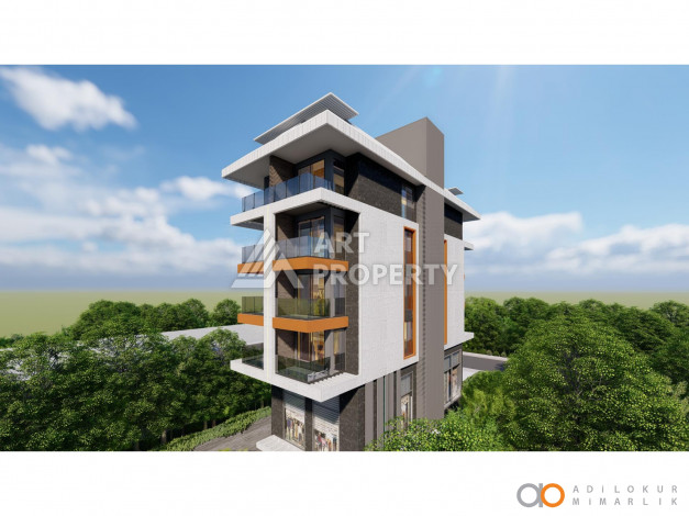 Новый уникальный проект, расположенный в 217 метрах от моря, в районе Каргыджак - Ракурс 0