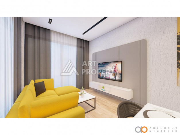 Новый уникальный проект, расположенный в 217 метрах от моря, в районе Каргыджак - Ракурс 5