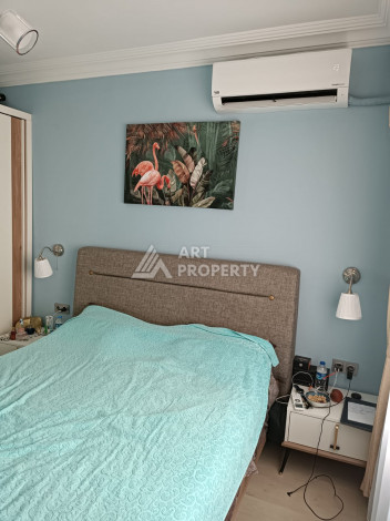 Квартира 2+1 с ремонтом и мебелью в 200 м от пляжа Клеопатры, Дамлаташ - Ракурс 6