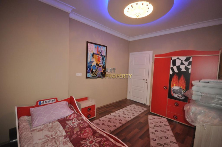 Трехкомнатная квартира в комплексе на берегу моря в районе Оба, 100  м2 - Ракурс 5