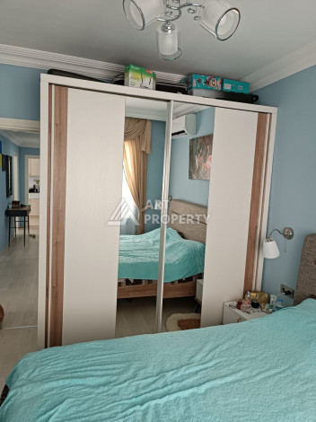 Квартира 2+1 с ремонтом и мебелью в 200 м от пляжа Клеопатры, Дамлаташ - Ракурс 7