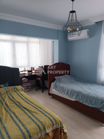 Квартира 2+1 с ремонтом и мебелью в 200 м от пляжа Клеопатры, Дамлаташ - Ракурс 8