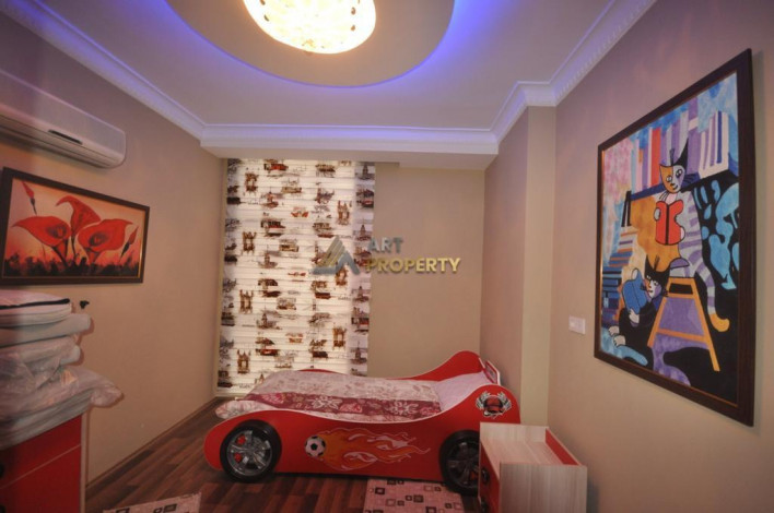 Трехкомнатная квартира в комплексе на берегу моря в районе Оба, 100  м2 - Ракурс 7