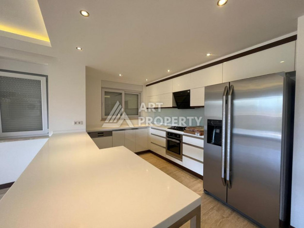 Дуплекс на берегу моря в районе Конаклы, 190м2, планировка 3+1 с садом - Ракурс 13