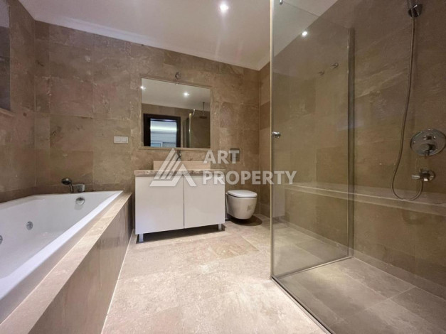 Дуплекс на берегу моря в районе Конаклы, 190м2, планировка 3+1 с садом - Ракурс 15