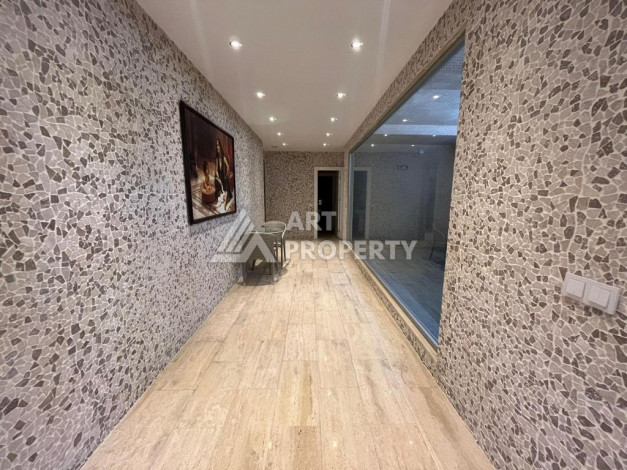 Дуплекс на берегу моря в районе Конаклы, 190м2, планировка 3+1 с садом - Ракурс 21