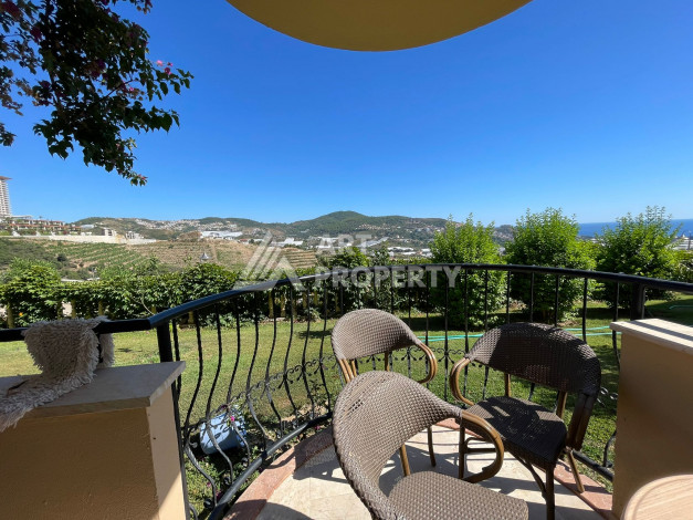 Апартаменты планировки 3+1 с садом в районе Каргыджак, 135м2 - Ракурс 13