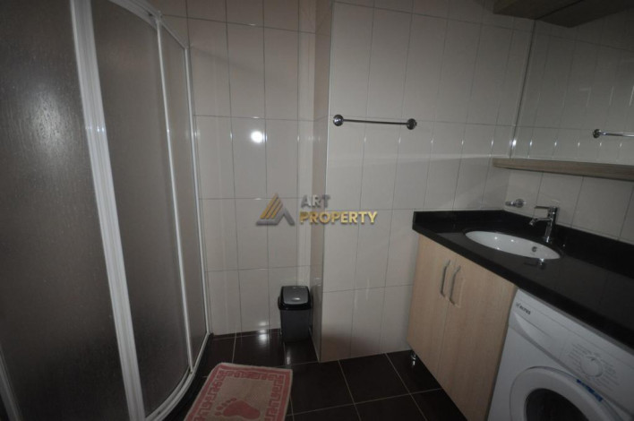 Трехкомнатная квартира в комплексе на берегу моря в районе Оба, 100  м2 - Ракурс 18