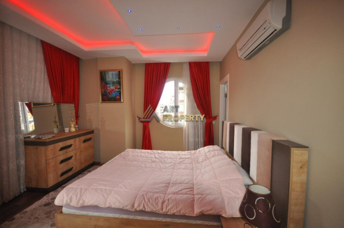 Трехкомнатная квартира в комплексе на берегу моря в районе Оба, 100  м2 - Ракурс 19