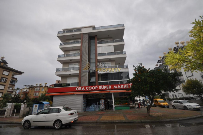 Трехкомнатная квартира в комплексе на берегу моря в районе Оба, 100  м2 - Ракурс 20