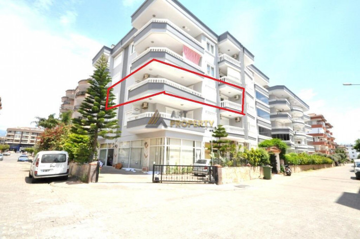 Меблированные трехкомнатная квартира недалеко от пляжа в райное Оба, 110 м2. - Ракурс 4