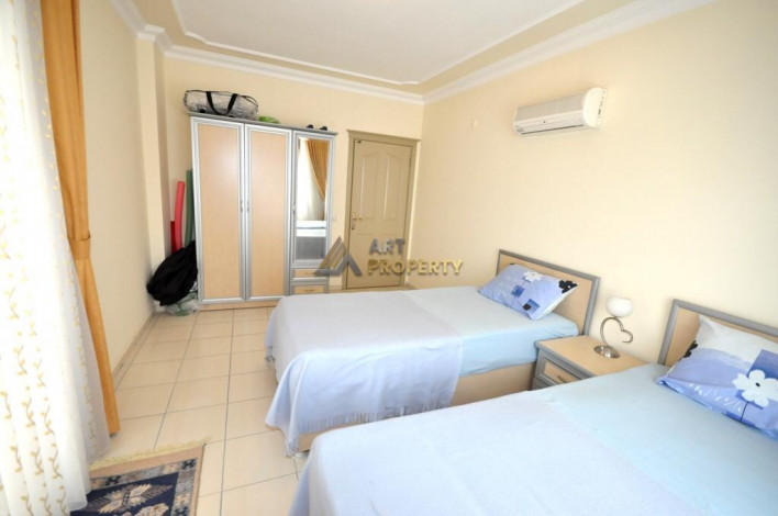 Меблированные трехкомнатная квартира недалеко от пляжа в райное Оба, 110 м2. - Ракурс 5