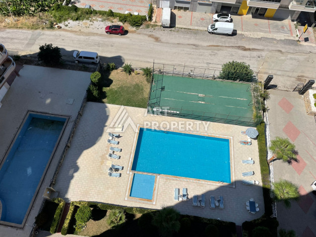 Двухуровневые апартаменты на высоком этаже планировки 4+1 в районе Махмутлар, 250м2 - Ракурс 13