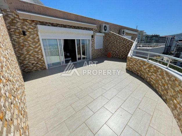 Двухуровневые апартаменты на высоком этаже планировки 4+1 в районе Махмутлар, 250м2 - Ракурс 33