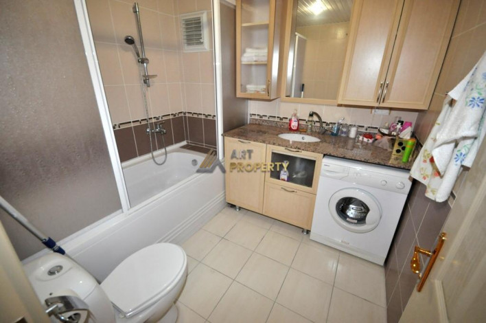 Меблированные трехкомнатная квартира недалеко от пляжа в райное Оба, 110 м2. - Ракурс 14